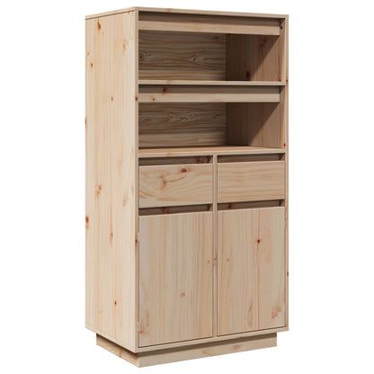 Credenza 60x40x116,5 cm in Legno Massello di Pino