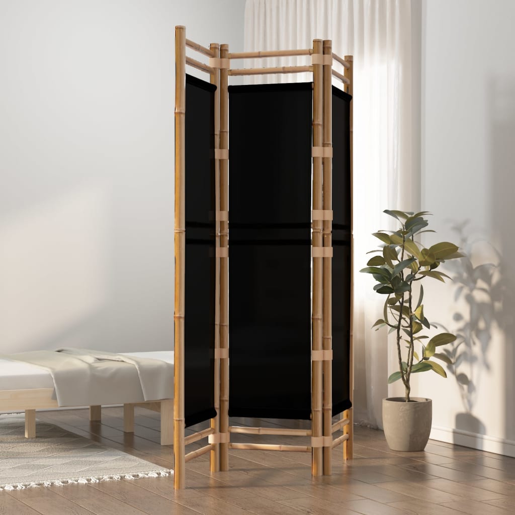 Divisorio Ambienti 3 Pannelli Pieghevole 120 cm BambÃ¹ e Tela