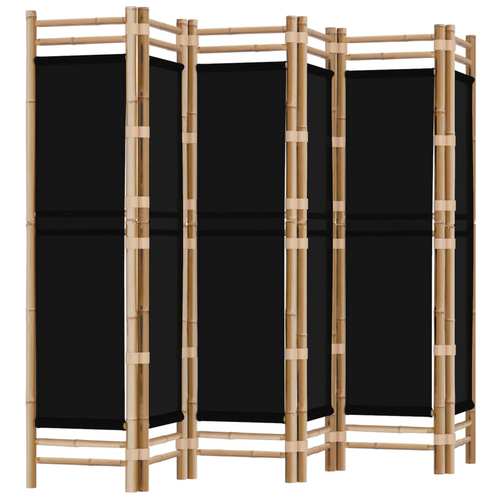 Divisorio Ambienti 6 Pannelli Pieghevole 240 cm BambÃ¹ e Tela