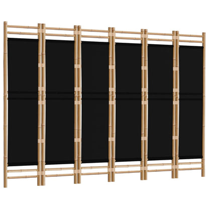 Divisorio Ambienti 6 Pannelli Pieghevole 240 cm BambÃ¹ e Tela