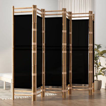 Divisorio Ambienti 6 Pannelli Pieghevole 240 cm BambÃ¹ e Tela