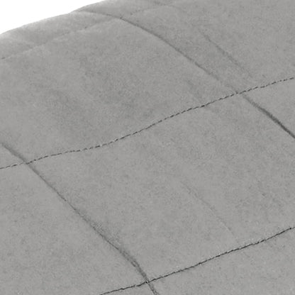 Coperta Ponderata Grigia 120 x 180 cm 5 kg Tessuto