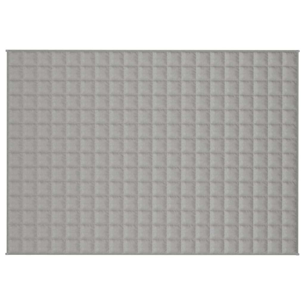 Coperta Ponderata Grigia 138x200 cm 6 kg Tessuto