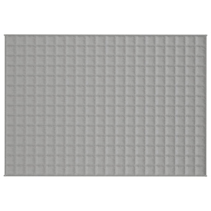 Coperta Ponderata Grigia 138x200 cm 10 kg Tessuto