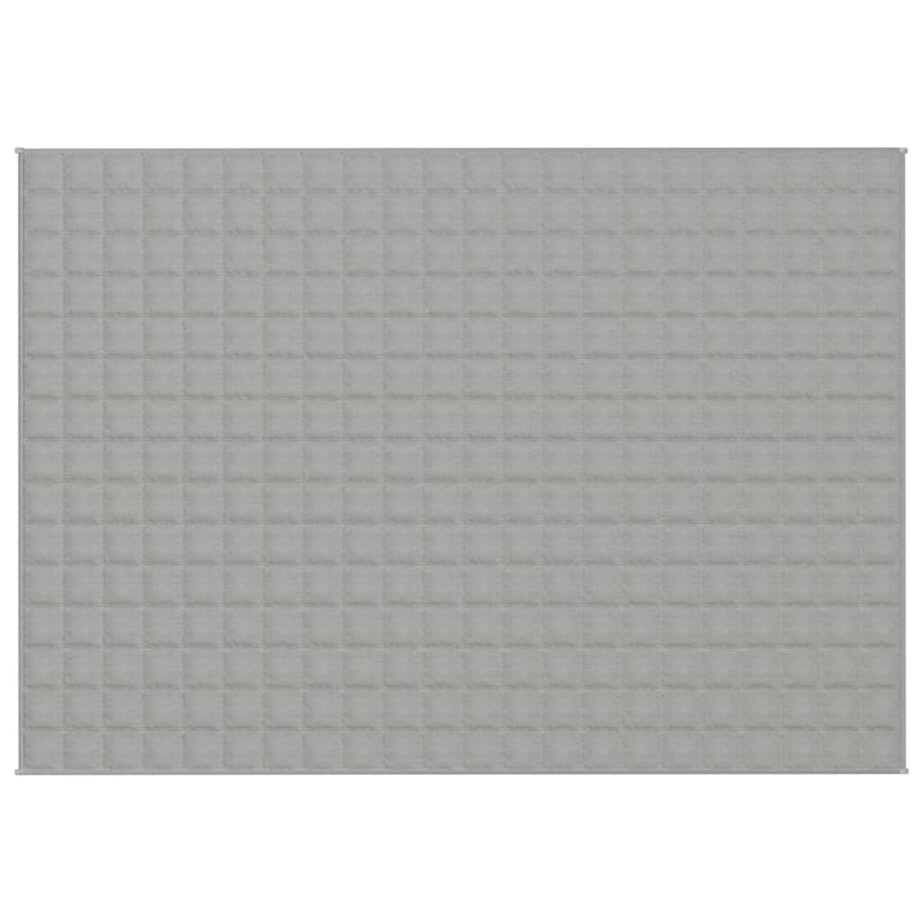 Coperta Ponderata Grigia 155x220 cm 7 kg Tessuto