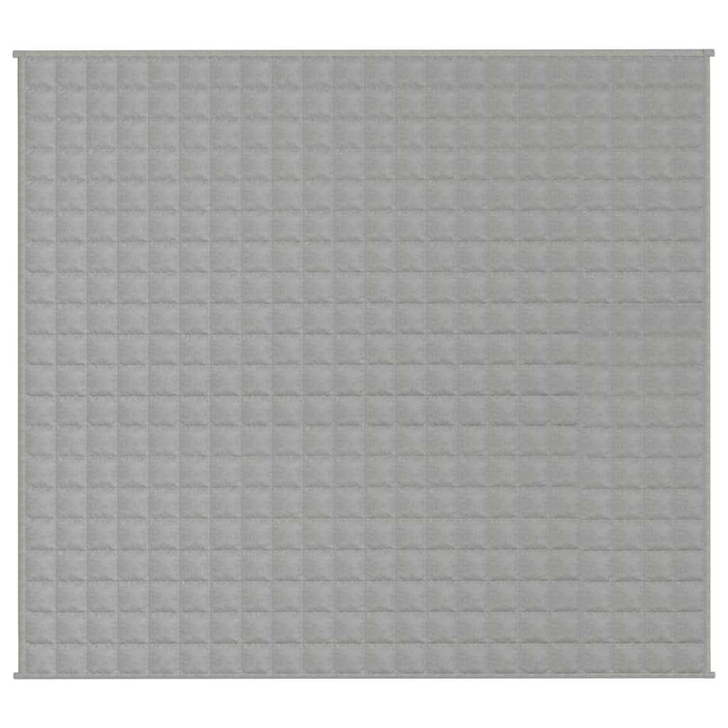 Coperta Ponderata Grigia 200x225 cm 13 kg Tessuto