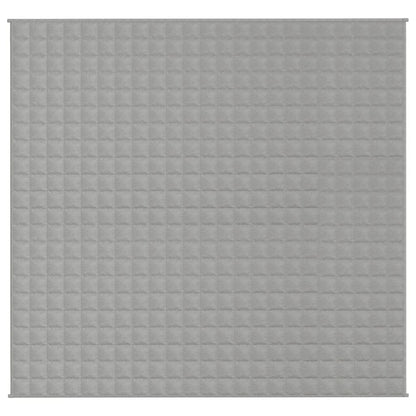 Coperta Ponderata Grigia 220x235 cm 11 kg Tessuto