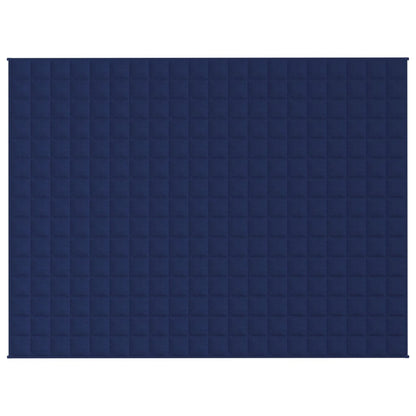 Coperta Ponderata Blu 150x200 cm 11 kg Tessuto