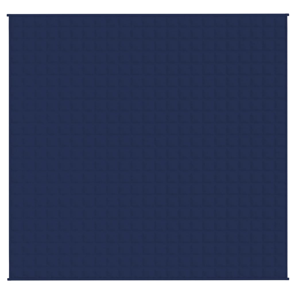 Coperta Ponderata Blu 220x235 cm 15 kg Tessuto