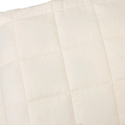 Coperta Ponderata Crema Chiaro 150x200 cm 11 kg Tessuto