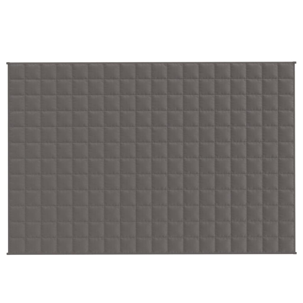 Coperta Ponderata Grigia 120 x 180 cm 5 kg Tessuto