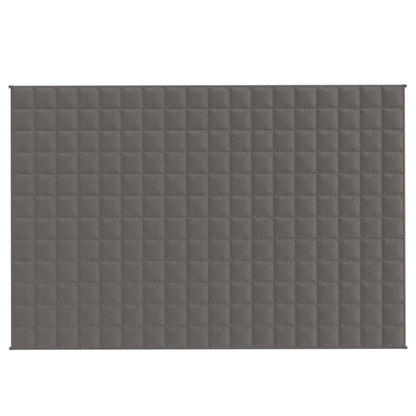 Coperta Ponderata Grigia 120 x 180 cm 5 kg Tessuto