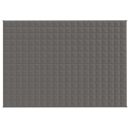 Coperta Ponderata Grigia 138x200 cm 6 kg Tessuto
