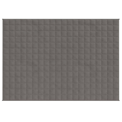 Coperta Ponderata Grigia 150x200 cm 7 kg Tessuto