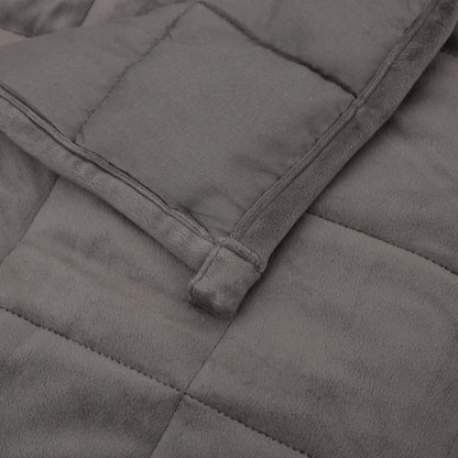 Coperta Ponderata Grigia 155x220 cm 7 kg Tessuto