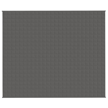 Coperta Ponderata Grigia 220x260 cm 15 kg Tessuto