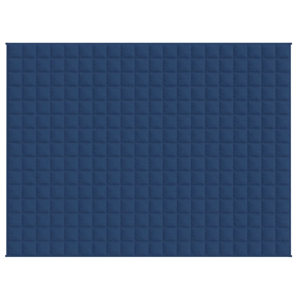 Coperta Ponderata Blu 150x200 cm 11 kg Tessuto