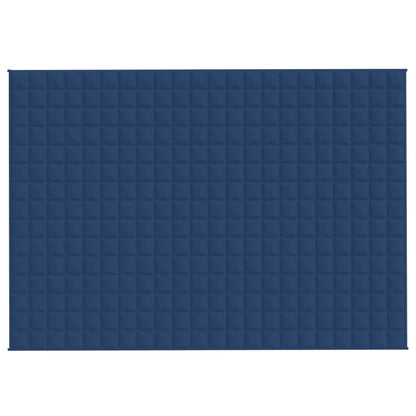 Coperta Ponderata Blu 155x220 cm 7 kg Tessuto