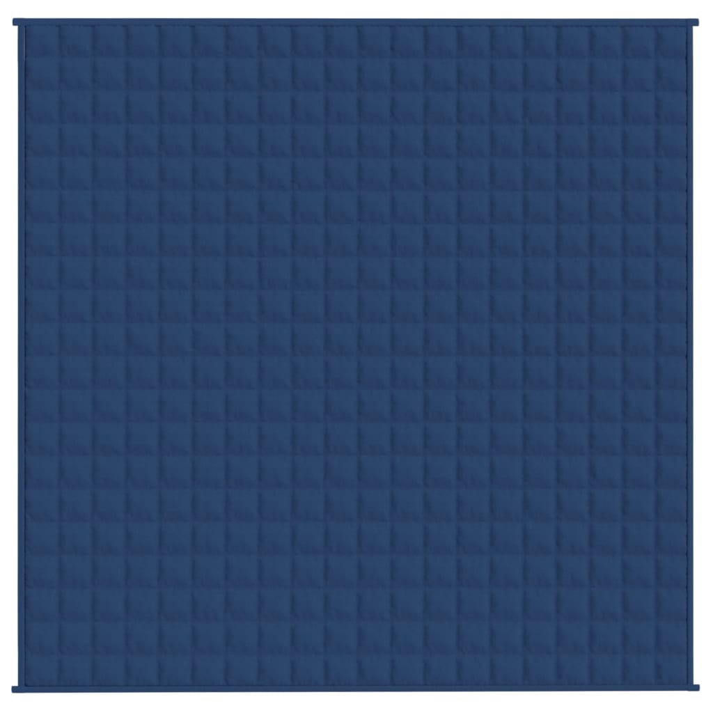 Coperta Ponderata Blu 200x200 cm 13 kg Tessuto