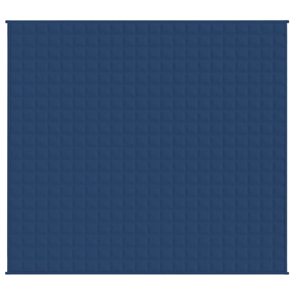 Coperta Ponderata Blu 220x235 cm 15 kg Tessuto