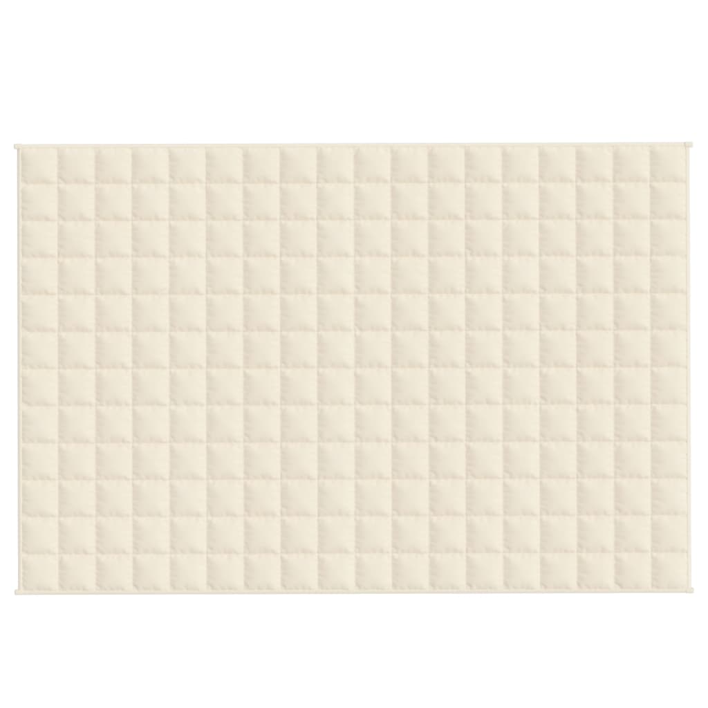 Coperta Ponderata Crema Chiaro 120x180 cm 9 kg Tessuto