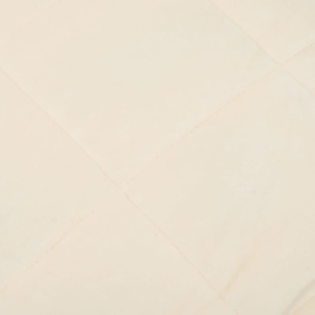Coperta Ponderata Crema Chiaro 200x225 cm 13 kg Tessuto