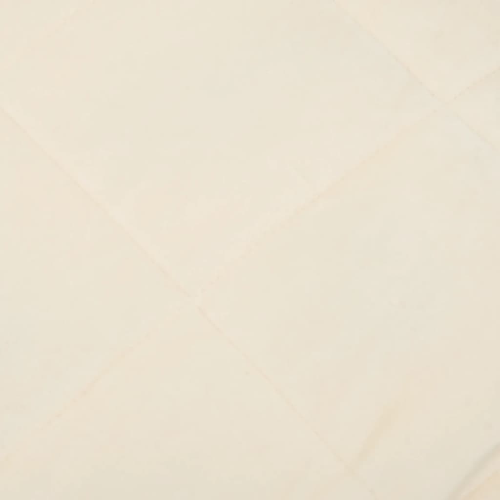 Coperta Ponderata Crema Chiaro 235x290 cm 15 kg Tessuto