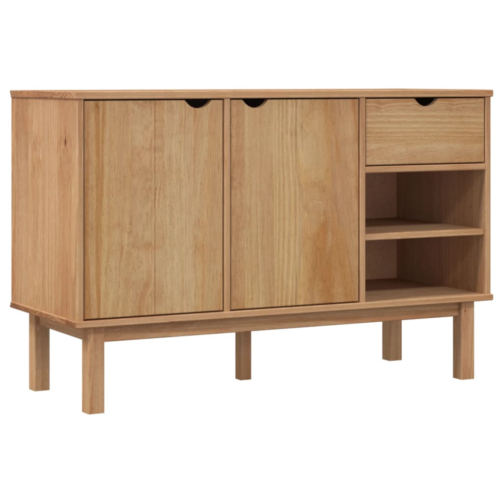 Credenza OTTA 114x43x73,5 cm in Legno Massello di Pino