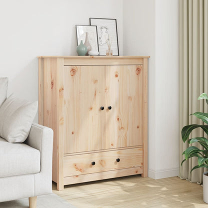 Credenza 83x41,5x100 cm in Legno Massello di Pino
