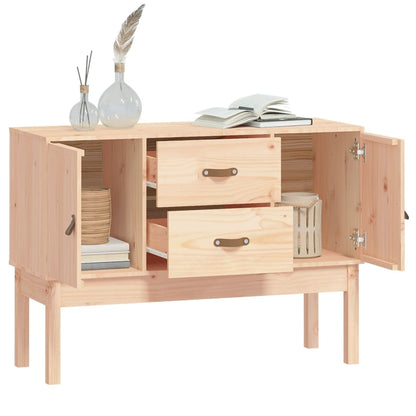 Credenza 110x40x78 cm in Legno Massello di Pino
