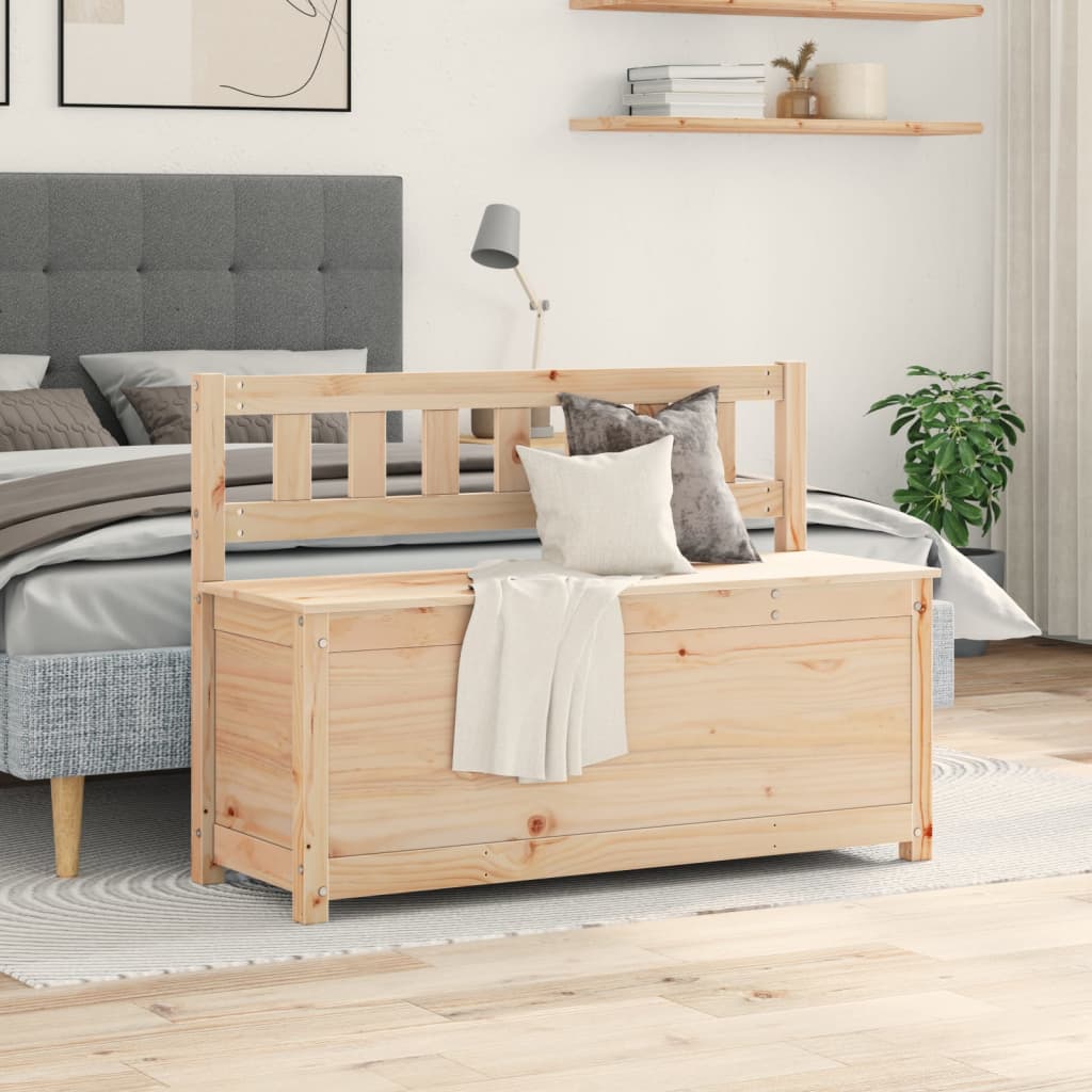 Panca 110x41x76,5 cm in Legno Massello di Pino