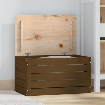 Contenitore Portaoggetti Ambra 59,5x36,5x33cm Massello di Pino