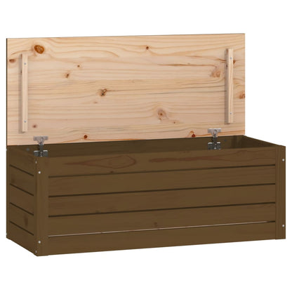 Contenitore Portaoggetti Ambra 89x36,5x33cm Legno Massello Pino