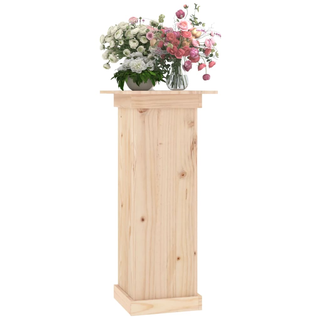 Portafiori 40x40x90 cm in Legno Massello di Pino
