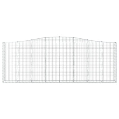 Cesto Gabbione ad Arco 400x30x140/160 cm Ferro Zincato