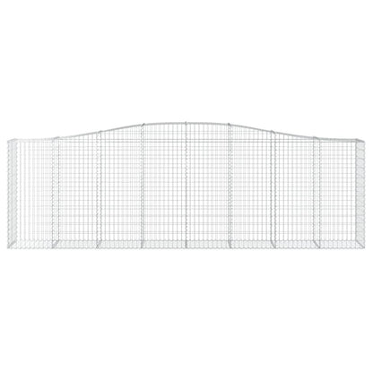 Cesto Gabbione ad Arco 400x50x120/140 cm Ferro Zincato