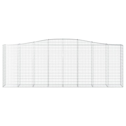 Cesto Gabbione ad Arco 400x50x140/160 cm Ferro Zincato
