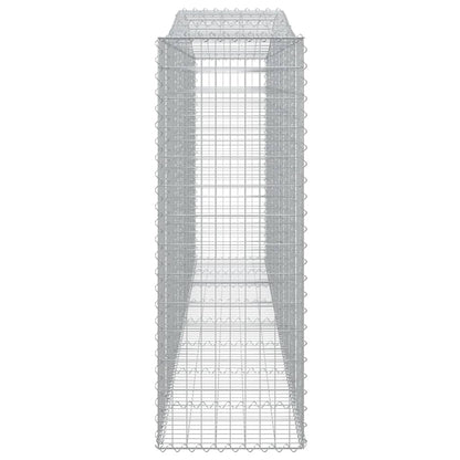 Cesto Gabbione ad Arco 400x50x140/160 cm Ferro Zincato