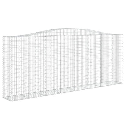 Cesto Gabbione ad Arco 400x50x160/180 cm Ferro Zincato
