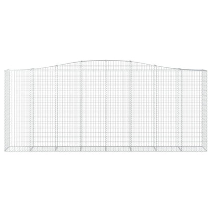 Cesto Gabbione ad Arco 400x50x160/180 cm Ferro Zincato