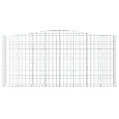 Cesto Gabbione ad Arco 400x50x180/200 cm Ferro Zincato