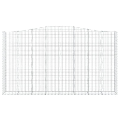 Cesto Gabbione ad Arco 400x50x220/240 cm Ferro Zincato
