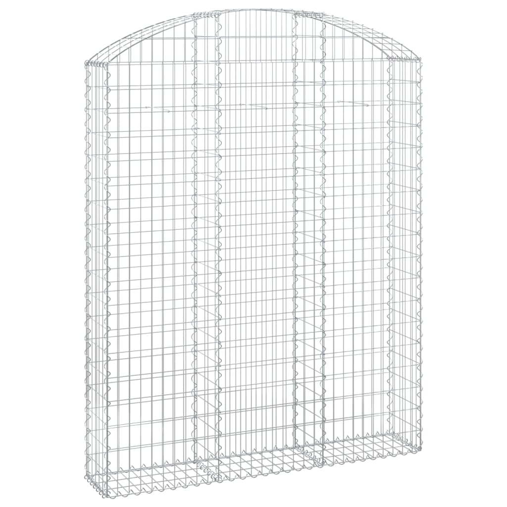 Cesto Gabbione ad Arco 150x30x180/200 cm Ferro Zincato