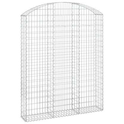 Cesto Gabbione ad Arco 150x30x180/200 cm Ferro Zincato