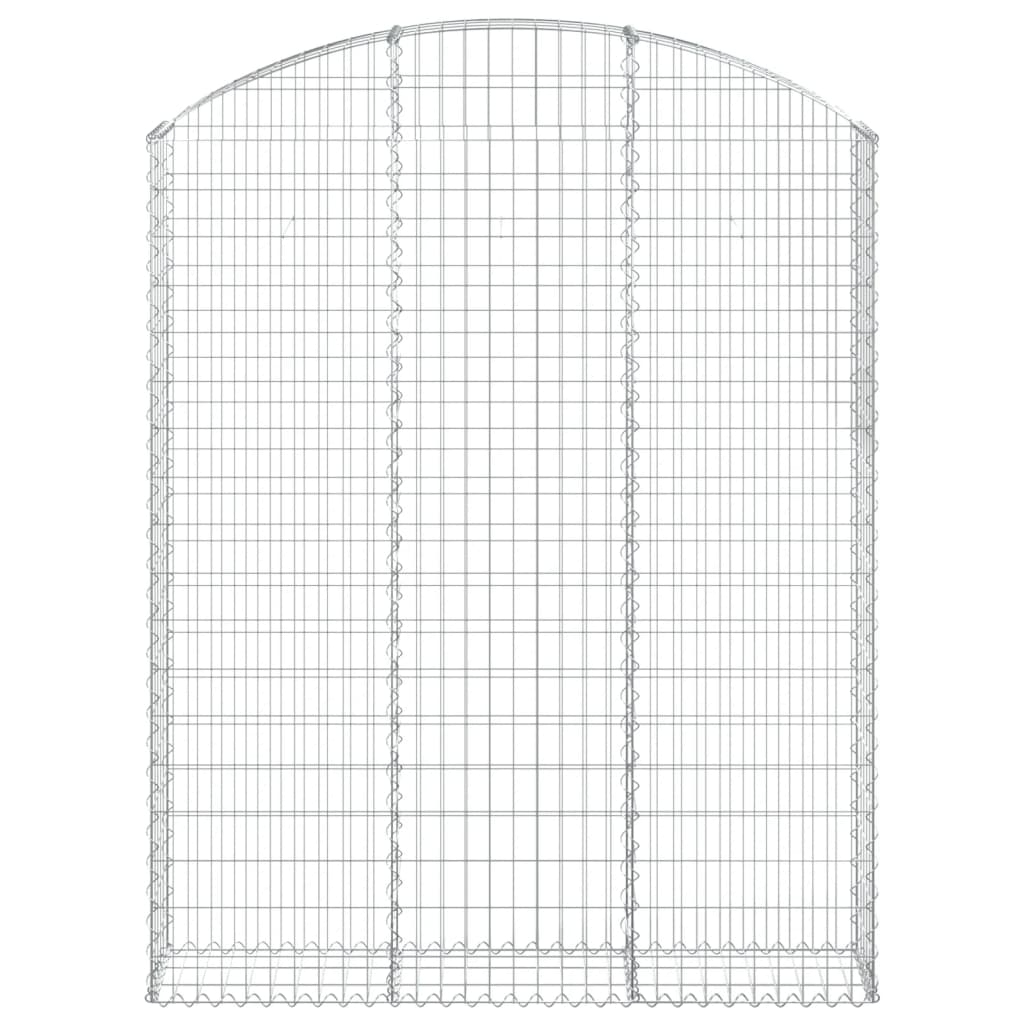 Cesto Gabbione ad Arco 150x30x180/200 cm Ferro Zincato