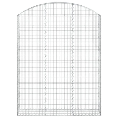 Cesto Gabbione ad Arco 150x30x180/200 cm Ferro Zincato