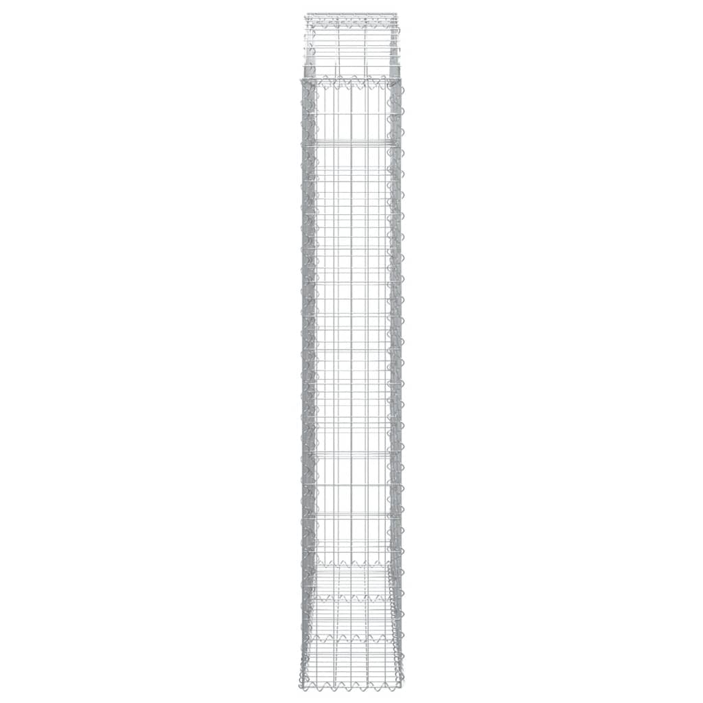 Cesto Gabbione ad Arco 150x30x180/200 cm Ferro Zincato