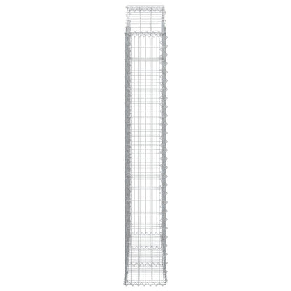 Cesto Gabbione ad Arco 150x30x180/200 cm Ferro Zincato