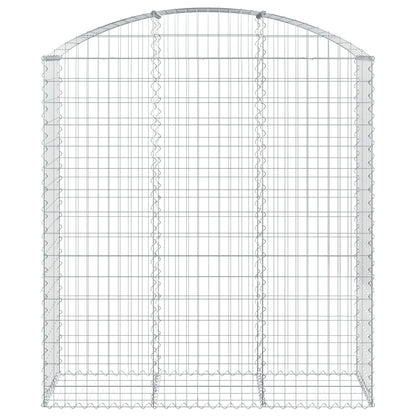 Cesto Gabbione ad Arco 150x50x160/180 cm in Ferro Zincato