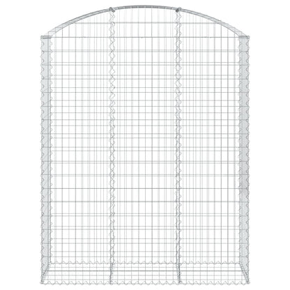 Cesto Gabbione ad Arco 150x50x180/200 cm Ferro Zincato